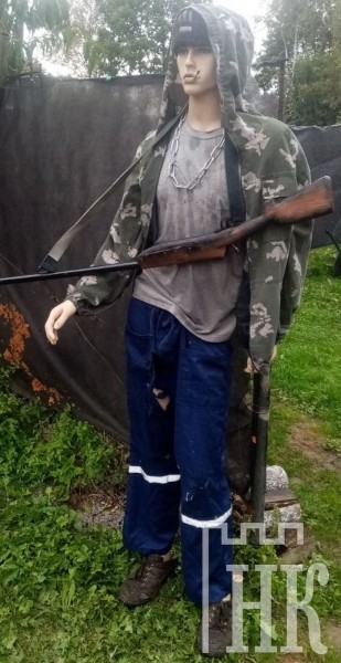 «Человек с ружьём» охраняет дачу у брестчанина