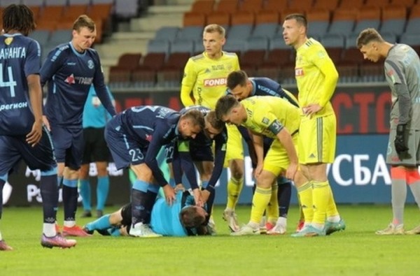 Судья рассказал о потере сознания на матче БАТЭ - «Динамо Брест» и своем самочувствии Судья рассказал о потере сознания на матче БАТЭ - «Динамо Брест» и своем самочувствии