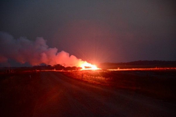 Ночное десантирование на полигоне Брестский Ночное десантирование на полигоне Брестский