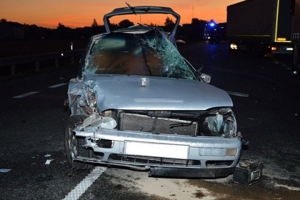 В Польше фура с белорусом попала в ДТП с тремя автомобилями В Польше фура с белорусом попала в ДТП с тремя автомобилями