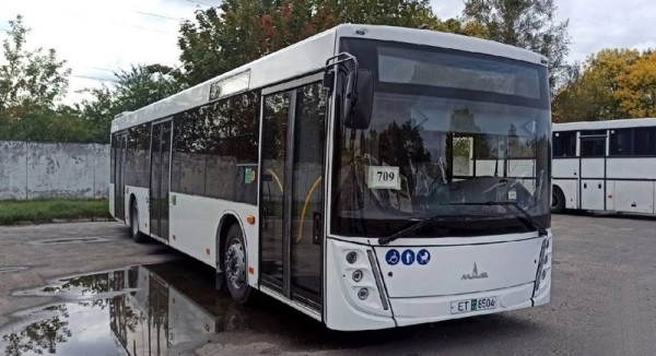 Два новых городских автобуса прибыли в Бресте и уже работают на линии
