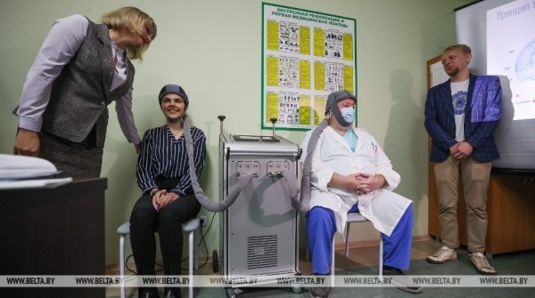 В Бресте представили аппарат терапевтической гипотермии российского производства В Бресте представили аппарат терапевтической гипотермии российского производства