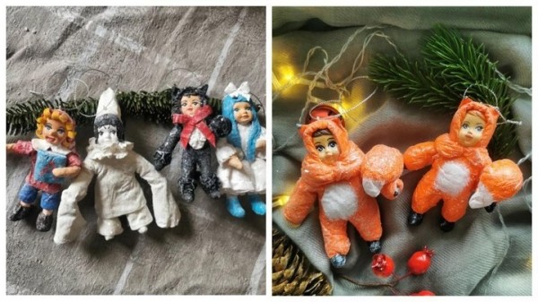 Около 4500 рублей за сезон: как белоруска зарабатывает на необычных елочных игрушках