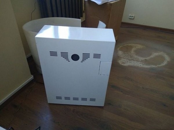 В Брестской области собрали первый белорусский газовый котел бытового назначения