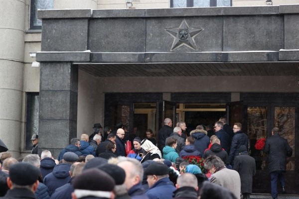 Церемония прощания с Владимиром Макеем Церемония прощания с Владимиром Макеем