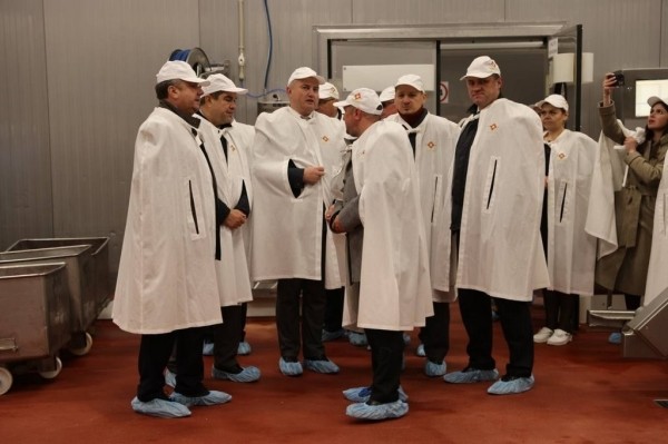 Новый цех по производству колбасных изделий запустили в Кобрине