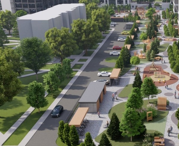 Какой может быть застройка на Варшавском шоссе в Бресте