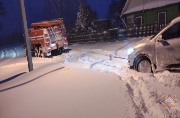 Последствия выпадения снега в Брестской области Последствия выпадения снега в Брестской области