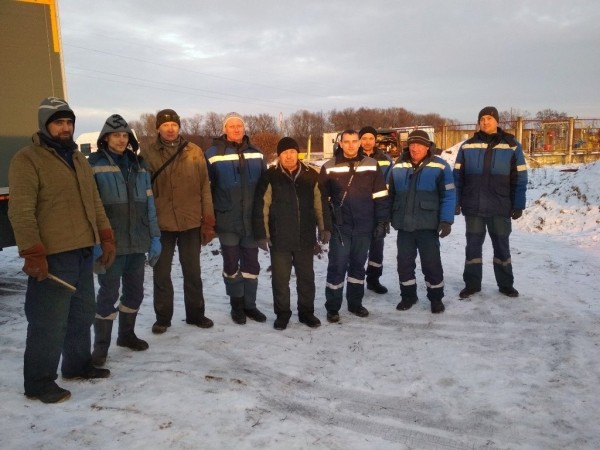 В Жабинковском районе завершили строительство газопровода высокого давления
