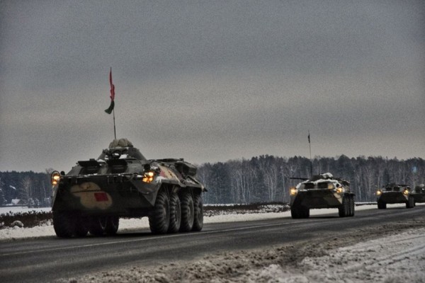 Десантники Бреста после внезапной проверки вернулись в пункт дислокации