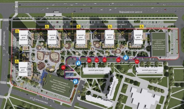 Какой может быть застройка на Варшавском шоссе в Бресте