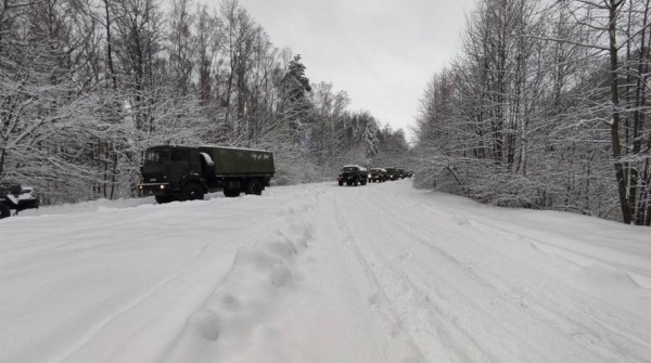 Десантники Бреста после внезапной проверки вернулись в пункт дислокации