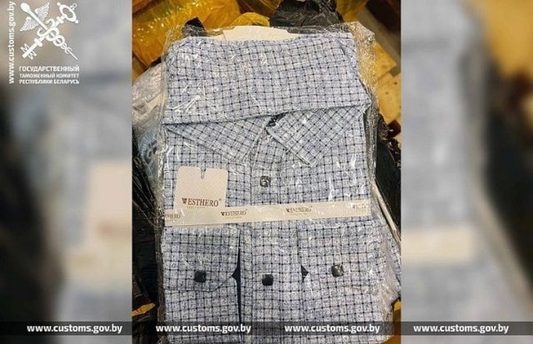 По дороге из Москвы в Брест сотрудники таможни пресекли незаконный ввоз товара более чем на 100 тысяч рублей