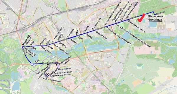 В Бресте переименовали остановочный пункт В Бресте переименовали остановочный пункт