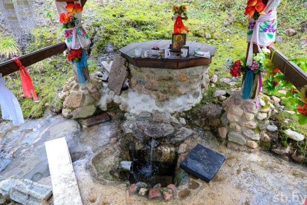 Намоленное место. Сотни людей едут к роднику у Западного Буга, чтобы окунуться в купель