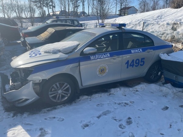 МВД продает аварийные Geely Emgrand 7 из Минска. За сколько предлагают машины?