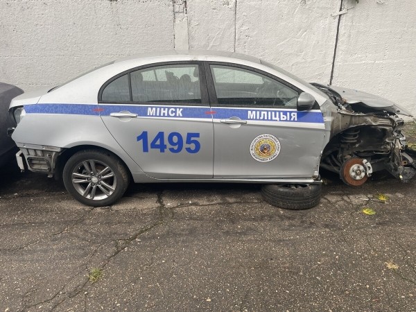 МВД продает аварийные Geely Emgrand 7 из Минска. За сколько предлагают машины?