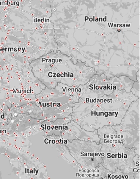 Белорус на Tesla проехал 4 500 км по Европе за $450. Впечатления
