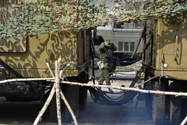 Зенитный ракетный полк в Лунинце заступил на службу