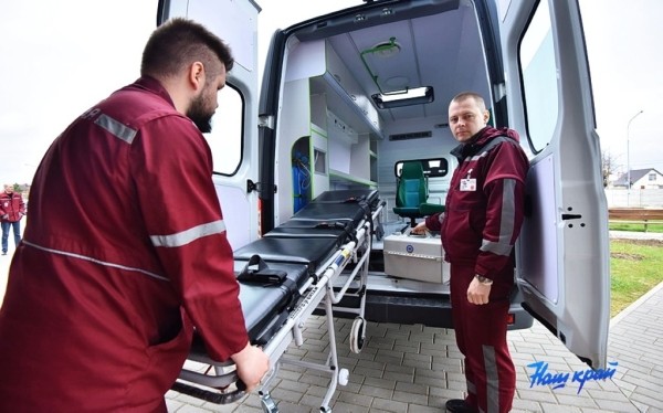 Парк автомобилей скорой помощи пополнился в Барановичах Парк автомобилей скорой помощи пополнился в Барановичах