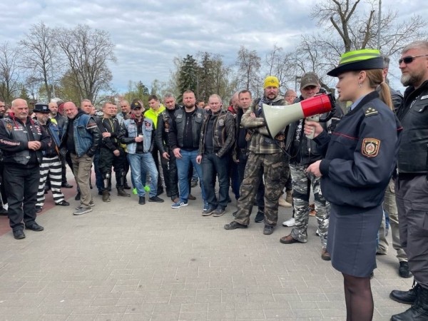 Сегодня в Бресте байкеры открыли мотосезон Сегодня в Бресте байкеры открыли мотосезон