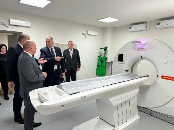 В Каменецкой ЦРБ новый компьютерный томограф Siemens В Каменецкой ЦРБ новый компьютерный томограф Siemens