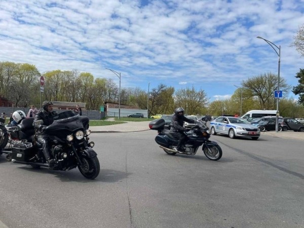 Сегодня в Бресте байкеры открыли мотосезон Сегодня в Бресте байкеры открыли мотосезон