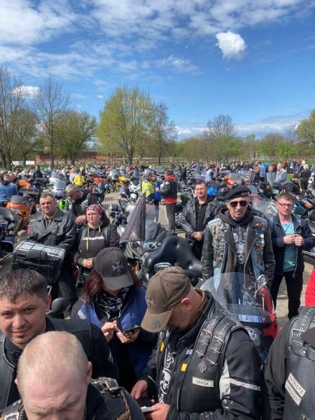 Сегодня в Бресте байкеры открыли мотосезон Сегодня в Бресте байкеры открыли мотосезон