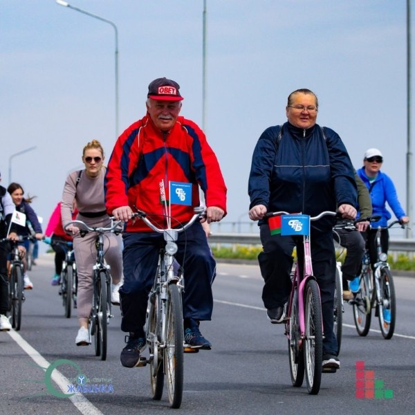 В Жабинке прошел велопробег, посвященный Празднику труда В Жабинке прошел велопробег, посвященный Празднику труда