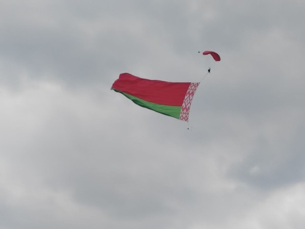 Торжественное открытие аэродрома под Брестом