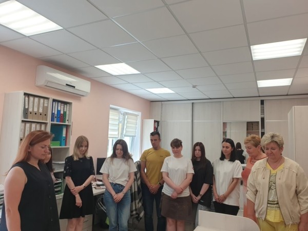 Всебелорусскую минуту молчания поддержали предприятия и организации Ленинского район г. Бреста