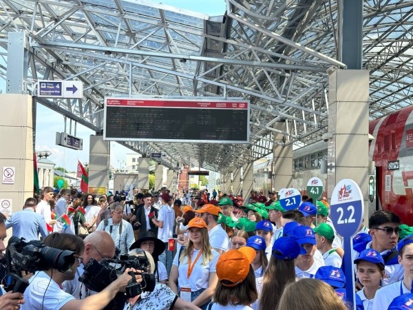 «Поезд Памяти» встретили в Бресте «Поезд Памяти» встретили в Бресте