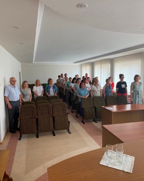 Всебелорусскую минуту молчания поддержали предприятия и организации Ленинского район г. Бреста