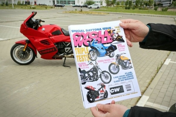 Белорус купил в США 27-летний мотоцикл BMW K1100 RS Белорус купил в США 27-летний мотоцикл BMW K1100 RS