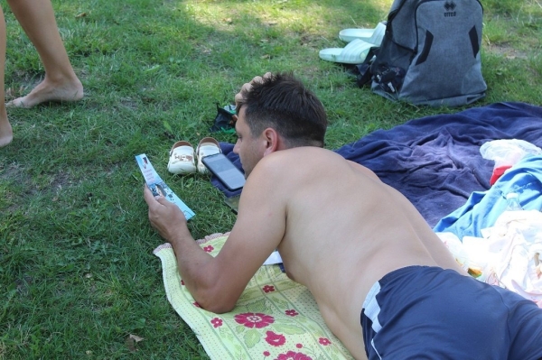 Спасатели совместно с милицией посетили пляж на ул. Махновича в Бресте Спасатели совместно с милицией посетили пляж на ул. Махновича в Бресте