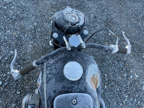 «Проблемой стала растаможка, ведь на раме шестизначный VIN». Белорус про восстановление мотоцикла BMW 1968 г. в.