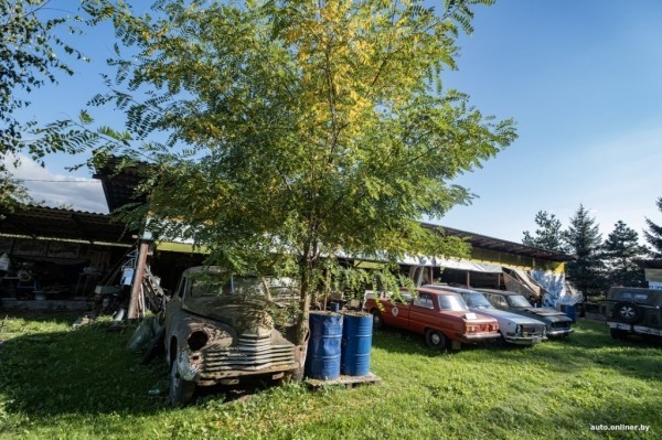 Находки в гараже. Белорус больше 40 лет коллекционирует и реставрирует советские авто Находки в гараже. Белорус больше 40 лет коллекционирует и реставрирует советские авто