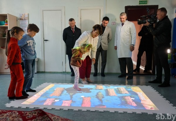 Новое интерактивное оборудование приобрел Брестский областной центр медреабилитации для детей Новое интерактивное оборудование приобрел Брестский областной центр медреабилитации для детей