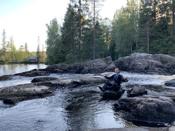 Белоруска на мотоцикле побывала на Баренцевом море Белоруска на мотоцикле побывала на Баренцевом море