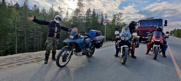 Белоруска на мотоцикле побывала на Баренцевом море Белоруска на мотоцикле побывала на Баренцевом море