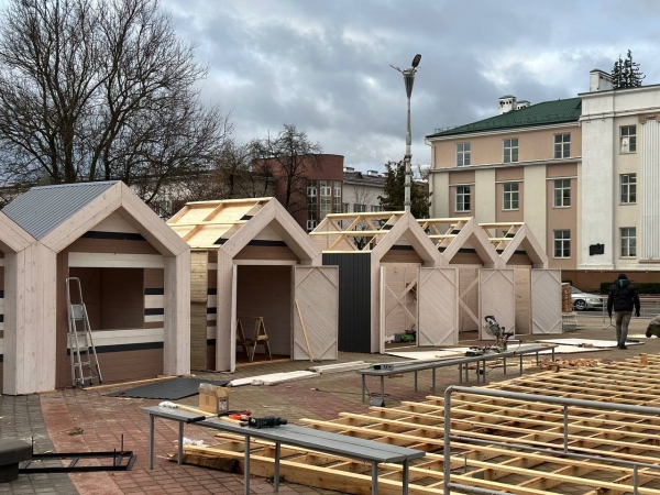 Брест готовится к Новому году Брест готовится к Новому году