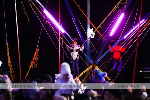 В Жабинке прошел «Зимний фест». Большой фоторепортаж