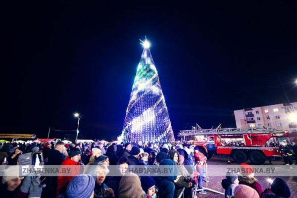 В Жабинке прошел «Зимний фест». Большой фоторепортаж