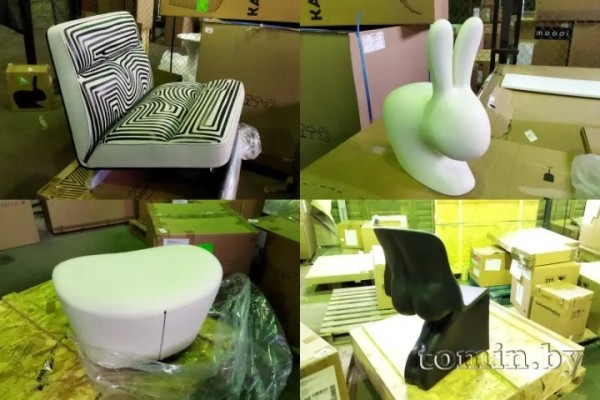 Более 50 единиц дорогой мебели контрабандой везли через «Брест-Северный» Более 50 единиц дорогой мебели контрабандой везли через «Брест-Северный»