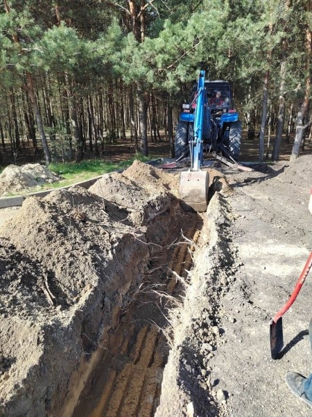 Продолжаются работы в зоне отдыха на Красном дворе в Бресте Продолжаются работы в зоне отдыха на Красном дворе в Бресте