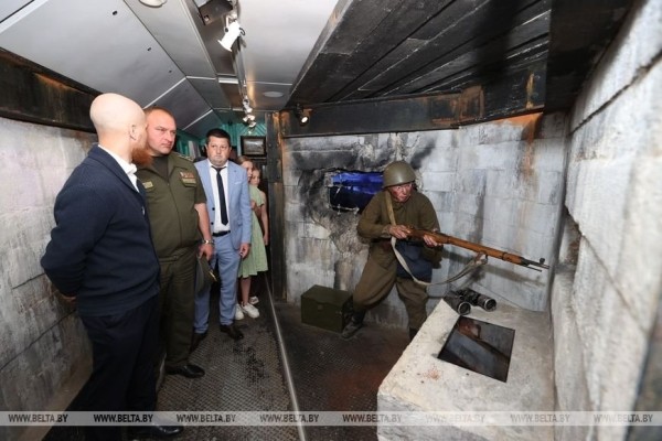 Уникальный передвижной музей «Поезд Победы» сделал остановку в Бресте