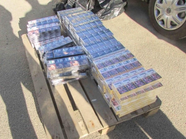 Российская таможня задержала нелегальные белорусские сигареты Российская таможня задержала нелегальные белорусские сигареты