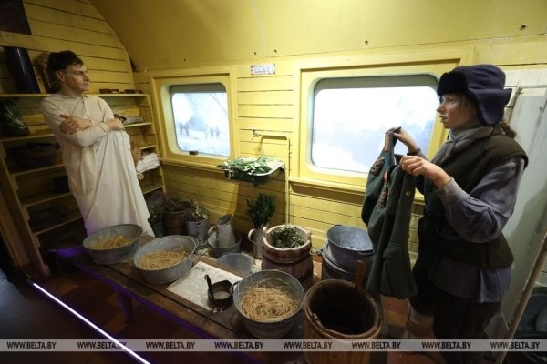 Уникальный передвижной музей «Поезд Победы» сделал остановку в Бресте