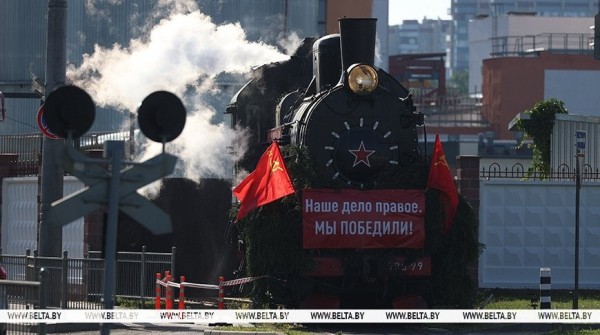 Уникальный передвижной музей «Поезд Победы» сделал остановку в Бресте