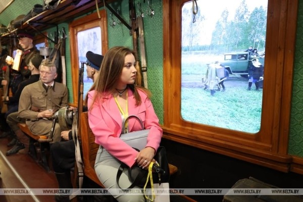 Уникальный передвижной музей «Поезд Победы» сделал остановку в Бресте